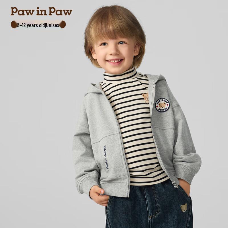 Унисекс Худи на молнии с капюшоном PawinPaw с мультяшным медведем 150
