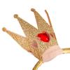 Sequined Tiaras Crown Headband for Party Soft Padded Hairhoop Hair Accessory for Parties and Birthday Christmas Hairband