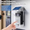 Waterproof Smart Home Doorbell Solar Power Front Door Camera Durable Intelligent Door Bell  Night