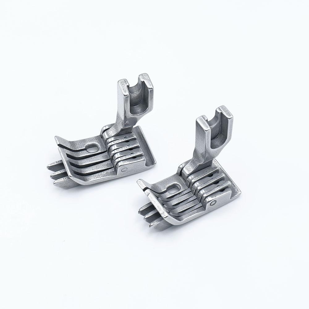 1PC SP-18 Right Three Edge Guide Presser Foot For Industrial Single Needle Straight Lockstitch Sewing Machine 0.3 0.6 1.0
