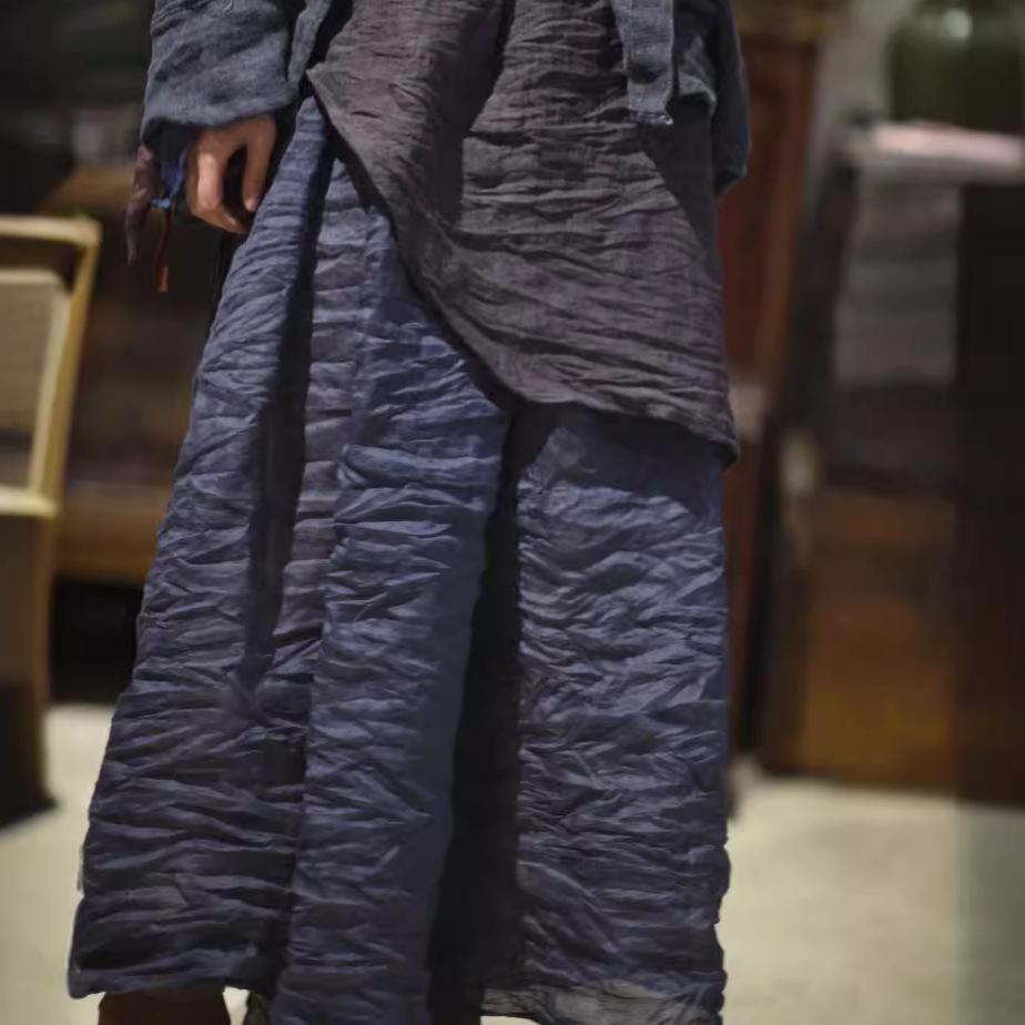 Johnature Women Vintage Patchwork Color Skirts Elastic Waist Summer High Quality Casual Soft Women A-Line Skirts