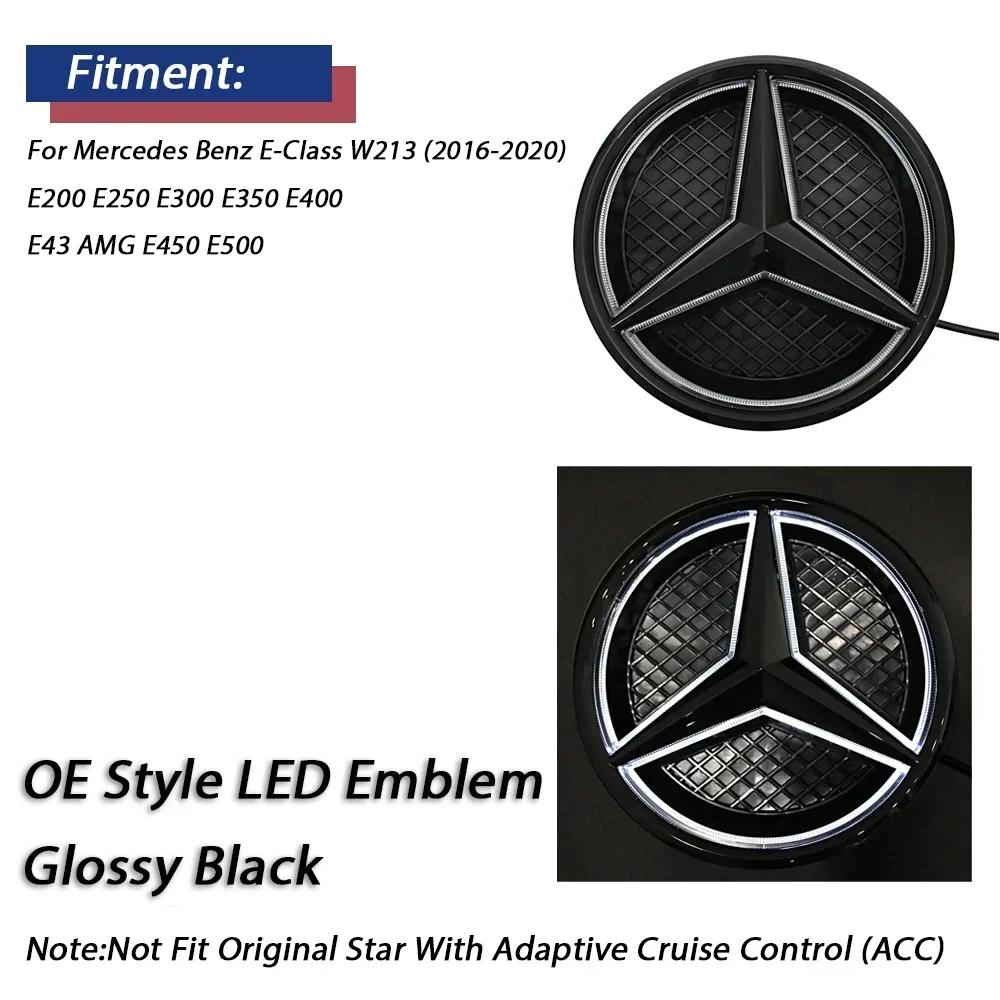 Hot Car Sticker Fit For Mercedes Benz E-Class W213 2016-2020 E200 E250 E300 E350 E400 E43 AMG E450 E500 Newest 3D Emblem Accesso