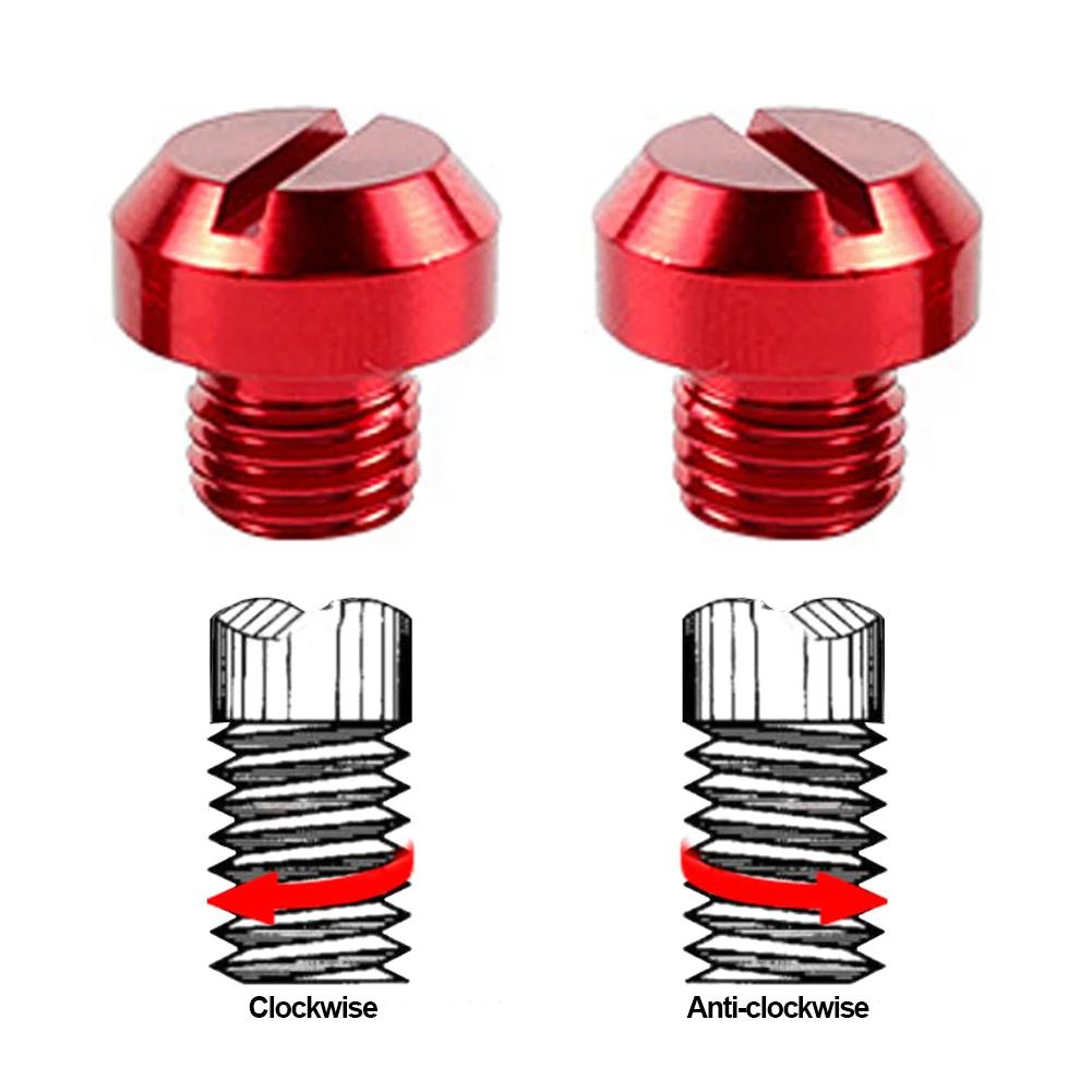 2PCS M8 M10*1.25 Motorcycle Mirror Hole Plug Screw Bolts For Yamaha Honda Kawasaki Suzuki BMW Aprilia Ducati Universal