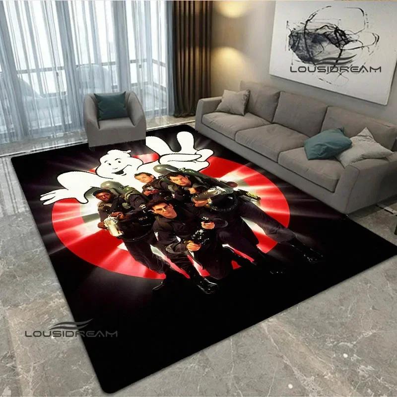 3D G-Ghostbusters Cartoon printed carpet living room bedroom carpet non-slip door mat area rug Home room decor birthday gift