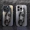 New Artistic Face for Iphone17 Mobile Phone Case Apple 15promax/14 Anti-drop 13pro16 Europe and America