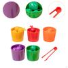 Color Sorting Toys Toddlers Learning Toy, Preschool Montessori Fruit Matching Game for