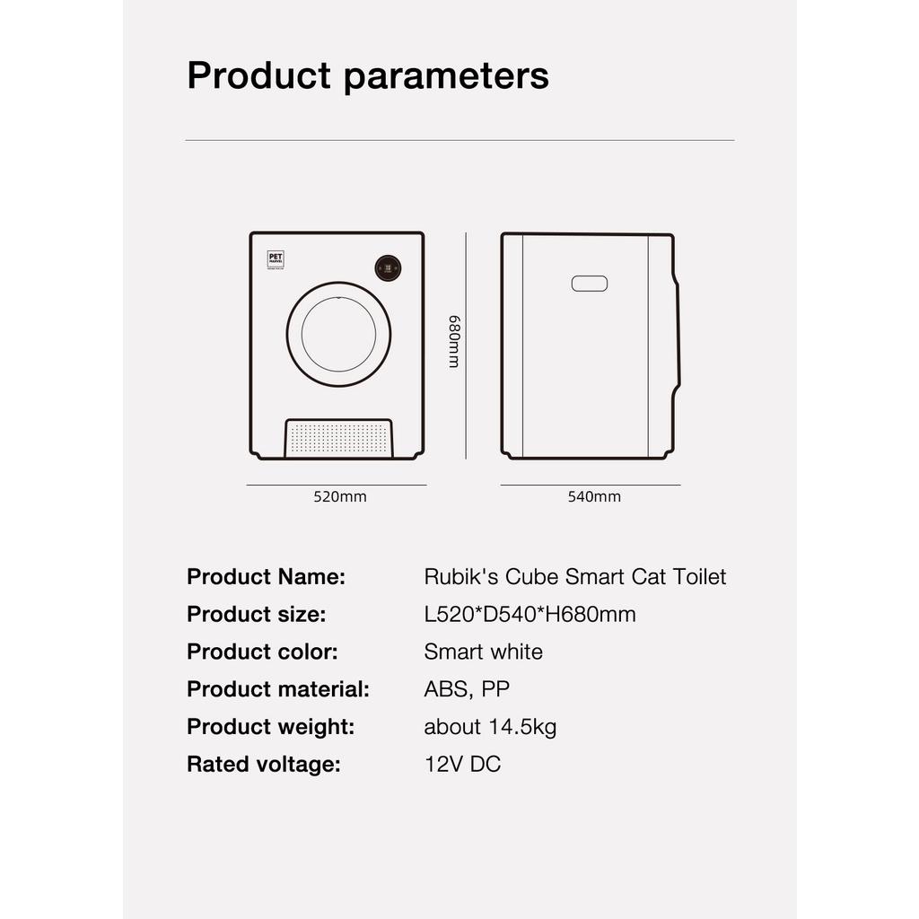 

DC 12V 2A 9 функций PET MARVEL Умный автоматический лоток для кошек Кошачий туалет 8 л Большой размер лотка