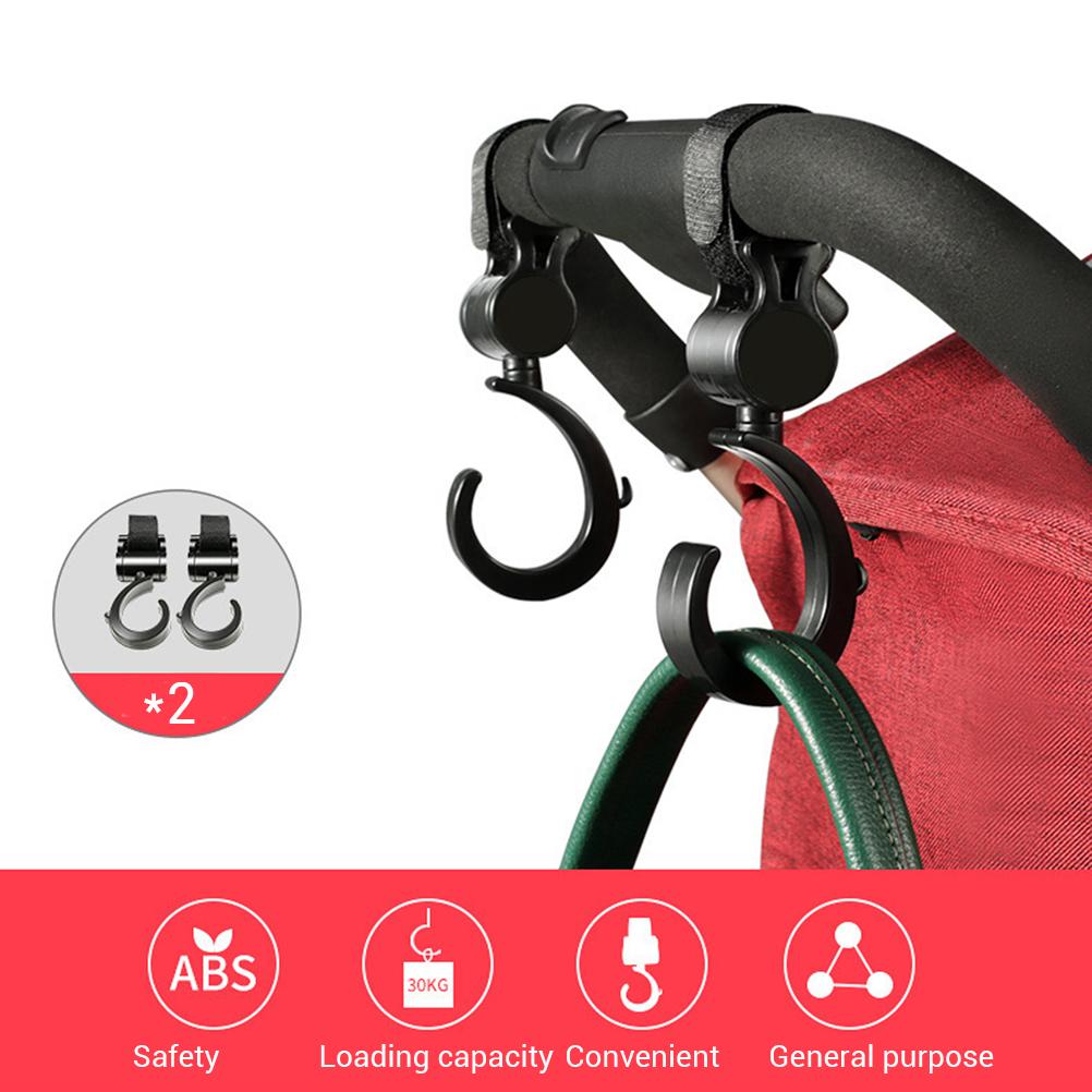2 Stück Baby Kinderwagen Haken Kinderwagen Zubehör Säuglingsclips für Kinderwagen Zubehör für Tasche Becher Flasche
