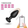 Wireless Remote Control Vibrating Anal Plug for Female & Prostate Stimulation - Adult Toy