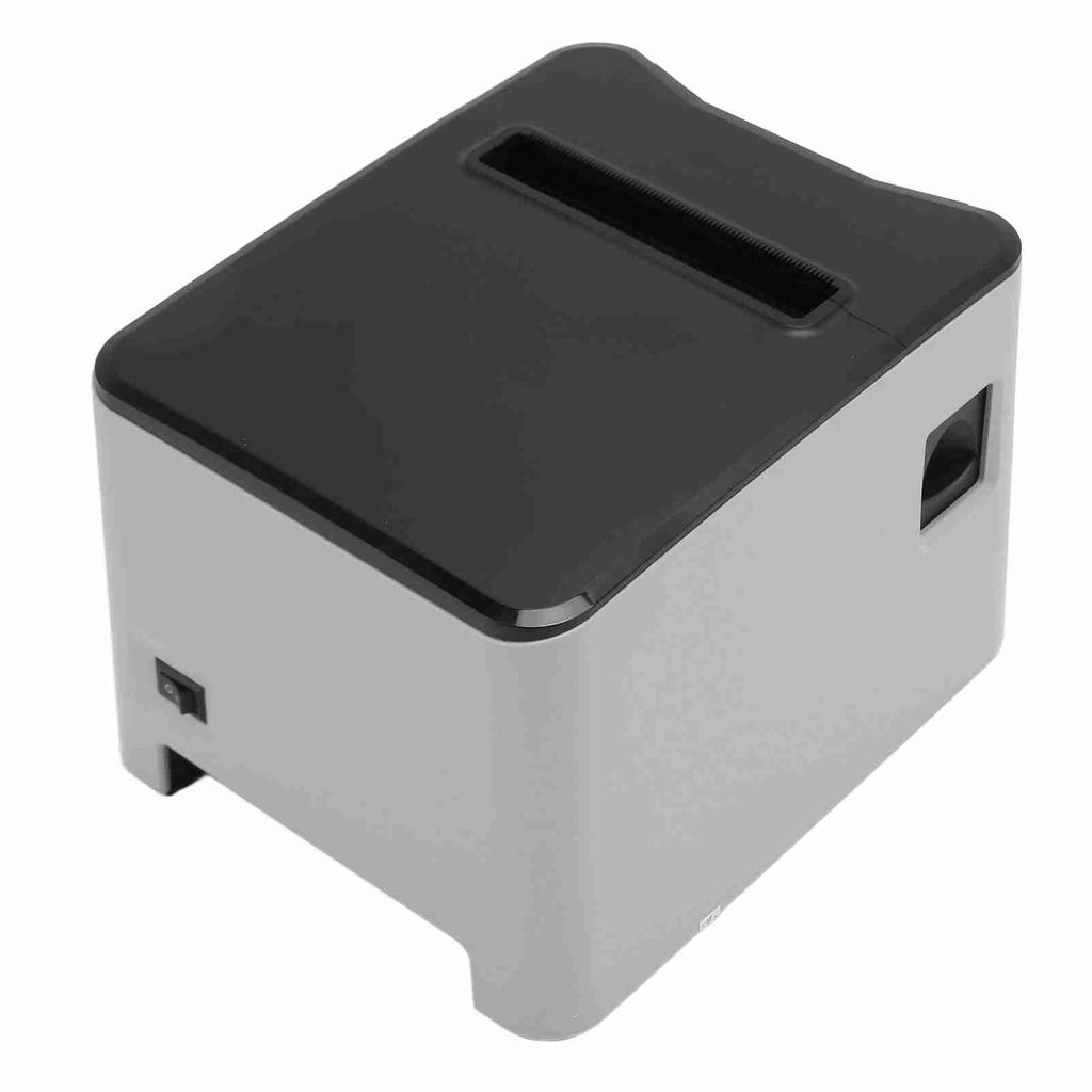 80mm USB Thermal Receipt Printer with Auto Cutter POS Printer Bill Printer for Kitchen Commercial Retail 100‑240V
