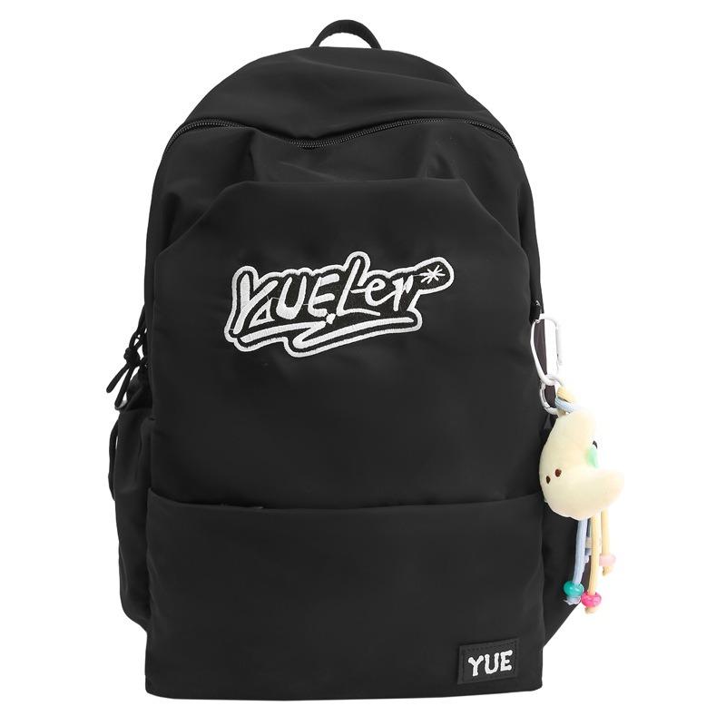 New high-value, fresh, sweet and cute candy-colored backpack, high school student large-capacity backpack.