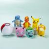 Adorable Pikachu Pokemon Can Reach Duck Cartoon Car Doll Cake Hand Decoration Pvc For Enthusiastic Collectors And Fans