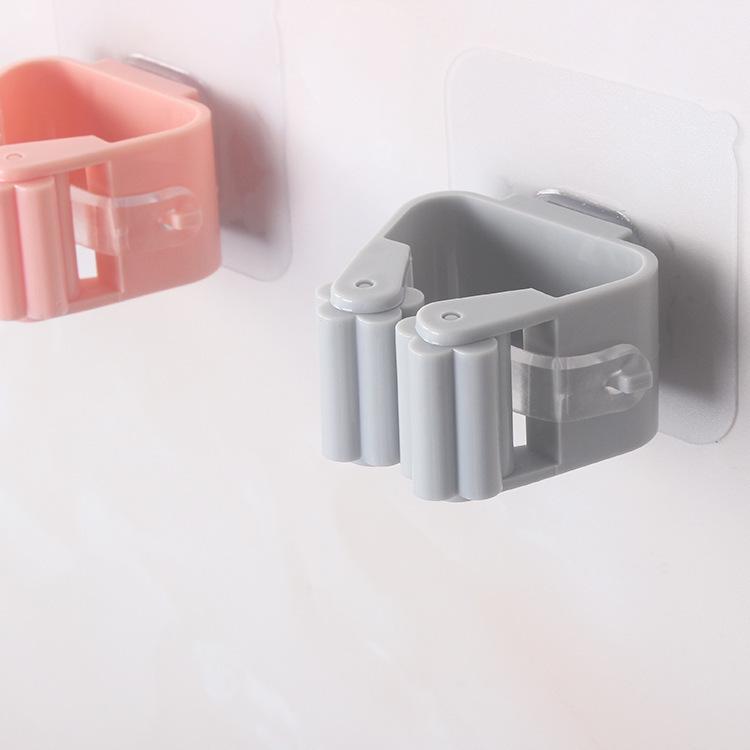 Traceless Nail-free Wall-mounted Mop and Broom Holder