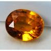 Natural Orange Sapphire Oval Cut Sparkling Gem A+ CERTIFIED Ring Size 12 Ct