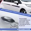 AA92-Car Exterior Door Handle Cover Sticker For Ford Fiesta 2009 2010 2011 2012 Accessories
