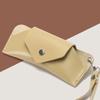 Leather Glasses for Case Portable Glasses Holder Glasses for Case Container Cover Ultra-thin For Women Sunglasses Bag Po