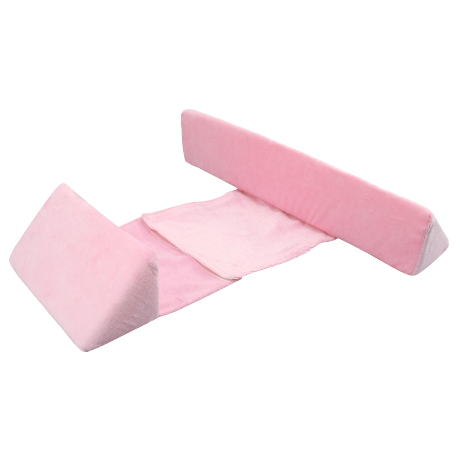 

Регулируемый клин для новорожденных, клиновидная подушка с защитой от прогиба талии, съемный позиционер для сна с защитой от перекатывания One Size красный