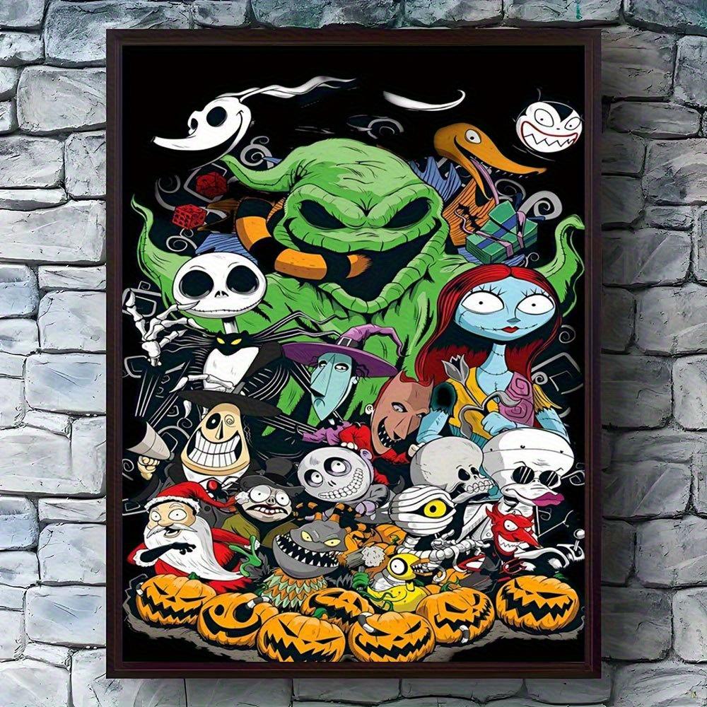 Miniso The Nightmare Before Metal Signs Wall Decor Tin Signs Captain Metal Poster Decor for Bar Pub Club Wall Decoration