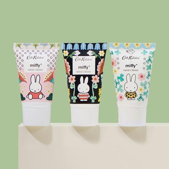 Cath Kidston X Miffy Wildrose & Queen's Hand Cream 30ml Trio