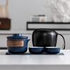 JINGRX Portable Ceramic Travel Tea Set