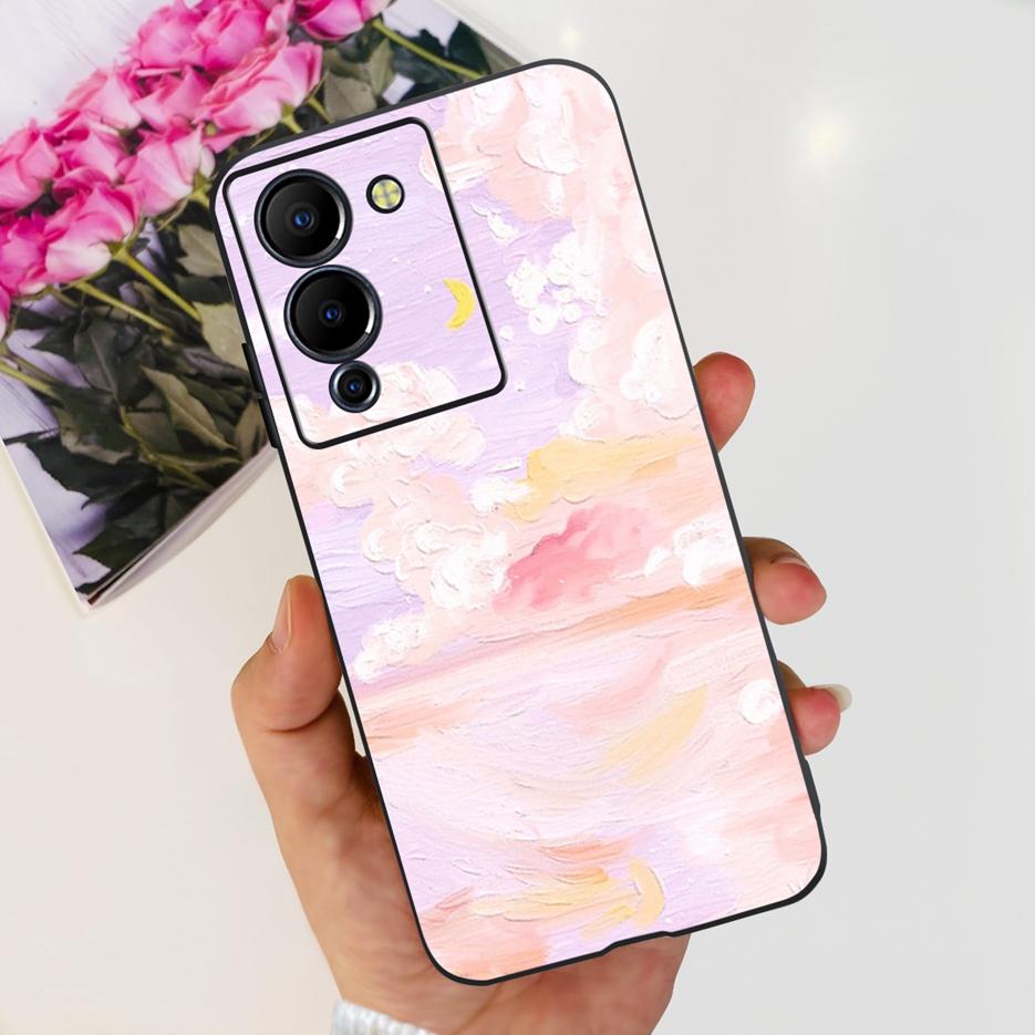 Per Custodia Infinix Note 12 G96 X670 Nuova Moda Cover Dipinta Custodia Telefono Antiurto Per Infinix Note 12 Turbo Note12 G96 Sacchetti Morbidi