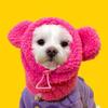 TOOF Puppy Teddy Bear Neck Warmer l Pink