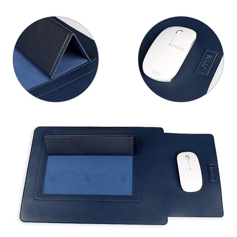 PU Leather Laptop Sleeve with Stand & Heat Dissipation