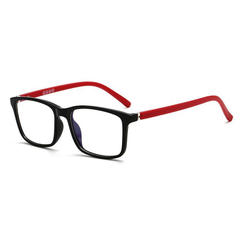 Big Frame Square Myopia Eyewear Female Male Stylish Anti-blue Light TR90 Okulary Korekcyjne 0 -0.5 -0.75 -1.0 Up To -6.0