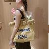 Sac Féerique Sac à Main Shopping Épaule & Cabas à Pompons Brodé pour Femmes