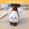 Plush Cute Cartoon Guitar Pendant With Long Fur And Pp Cotton For Girls Gift