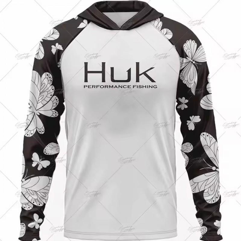 Quick-Dry Fishing Shirt With Hood UV Protection Mosquito Repellent Long Sleeve Outdoor Angling Wear Men Women