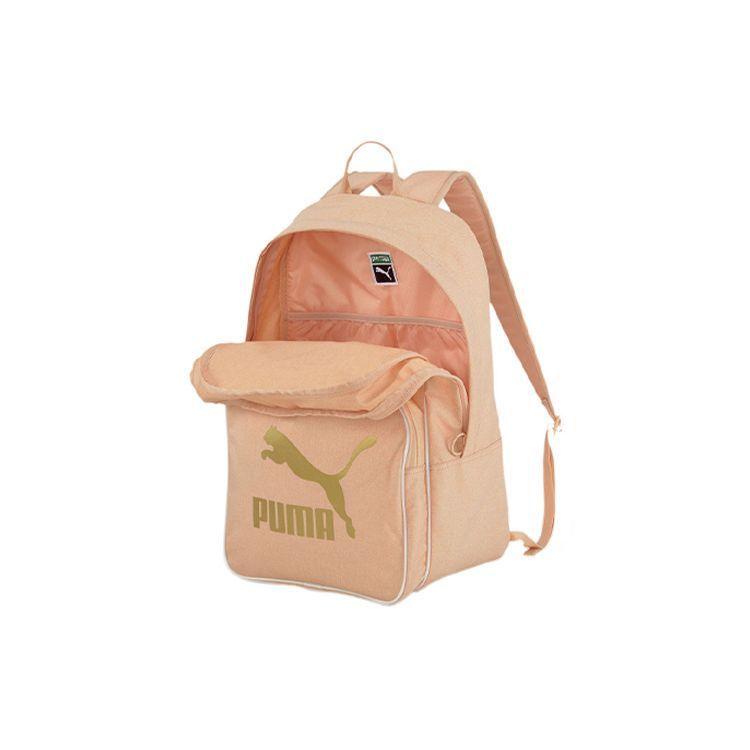 Puma Originals Fabric Sports Backpack Unisex Backpacks Pink 076652-06