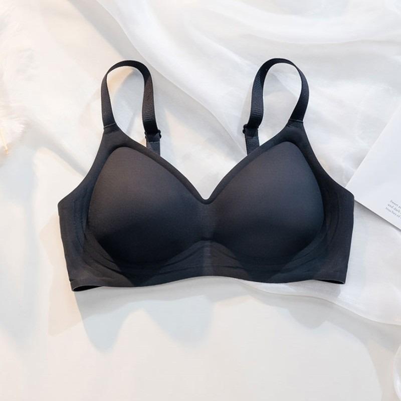 Seamless Push-Up Bra for Women: Soft, Wireless, Anti-Sagging Support for Small Chests