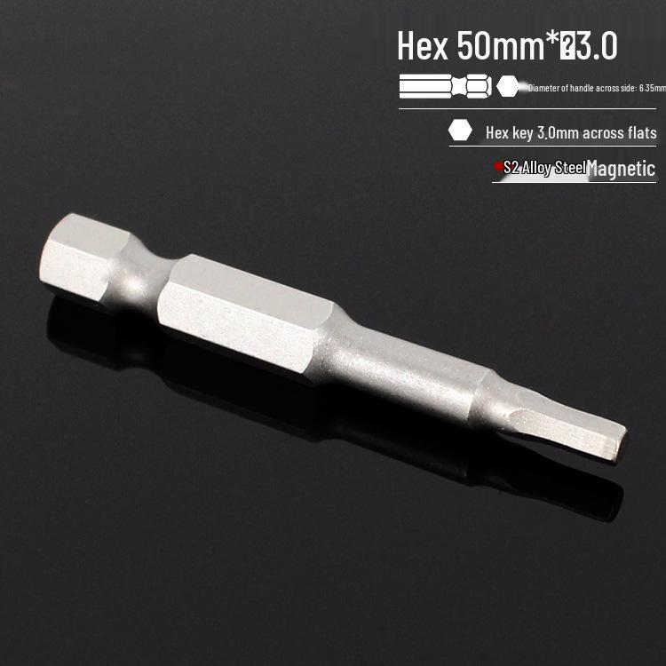 S2 Hexagon Magnetic Impact Driver Bit Set for Electric Screwdrivers