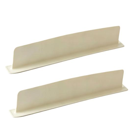 2Pcs Sink Splash Guard with Suction Cup Non-slip Water Splash Protector белый