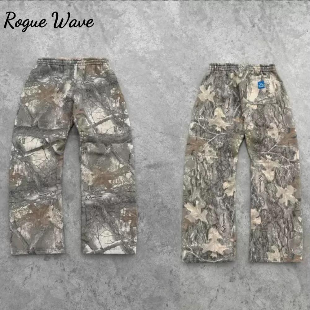 

Камуфляж Leaf Loose Pants Fashion Y2K New Harajuku Hip-Hop Gothic Retro Coather Casual American Street Wear S