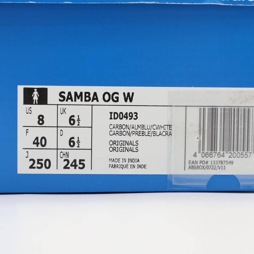 ID0493 Adidas Originals Samba OG Almost Blue (Women's)