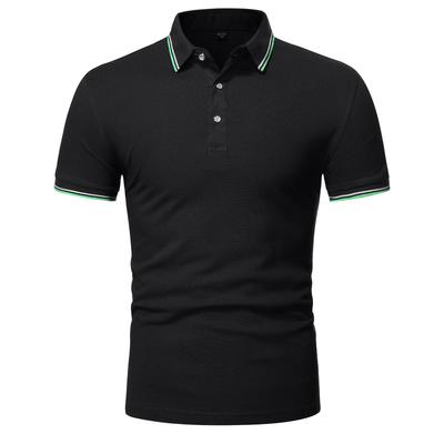Summer Short Sleeve Polos Shirt Men Solid Casual Cotton Blends Polo Shirts Men Tops Fashion Men's Clothing