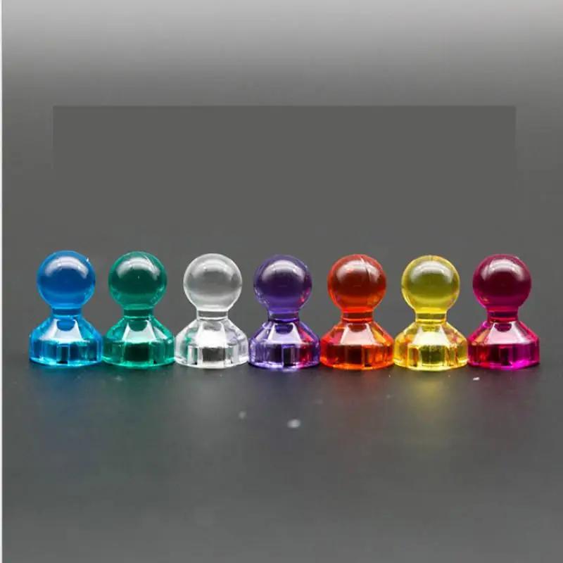 10pcs -Strong Neodymium Noticeboard Skittle Men Pin Magnets Fridge Whiteboard