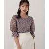 Proportion Body Dressing Organza Embroidery Ivory Women's Blouse,