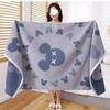 Premium Soft Absorbent Cotton Bath Towel - Large Size for Adults & Kids