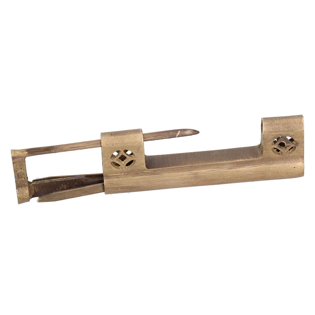 Copper Padlock Chinese Style Antique Lock with Key Hardware for Jewelry Box Cabinet