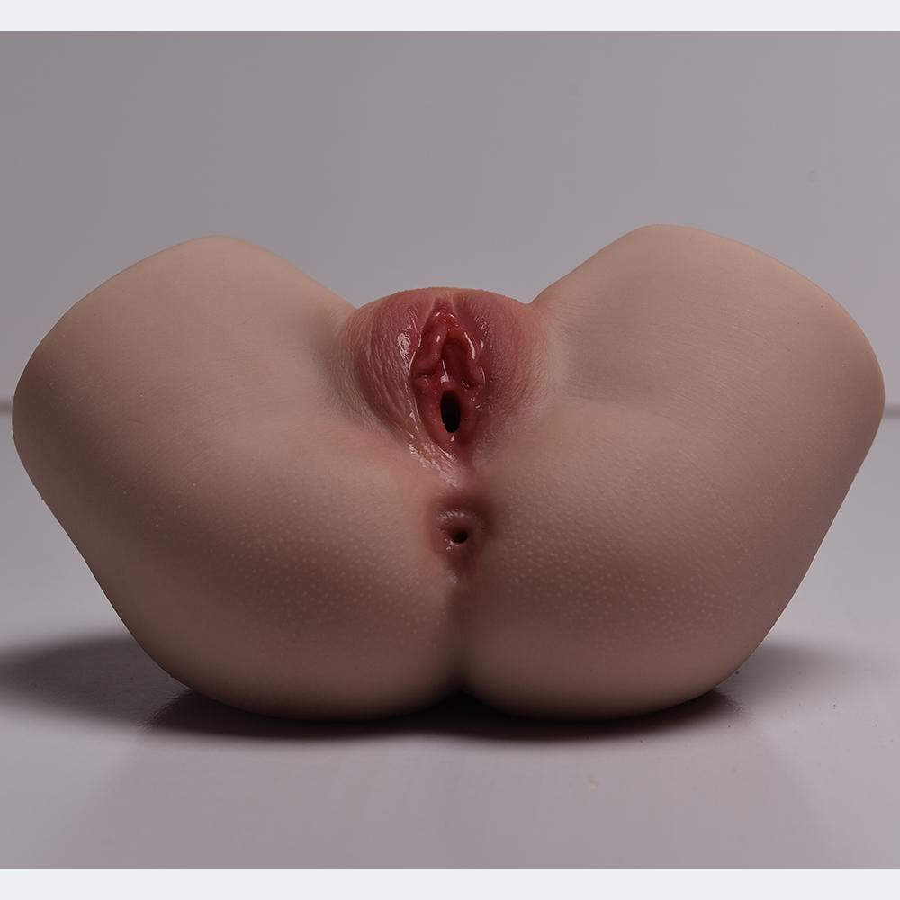 Real Skin Texture Sex Doll Male Masturbator Silicone Big Ass Artificial Vaginal Anal Pocket Pussy Sex 3D Realistic Pussy Ass 2kg