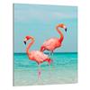 GLAS-SCHNEIDEBRETT 40x52 Flamingo