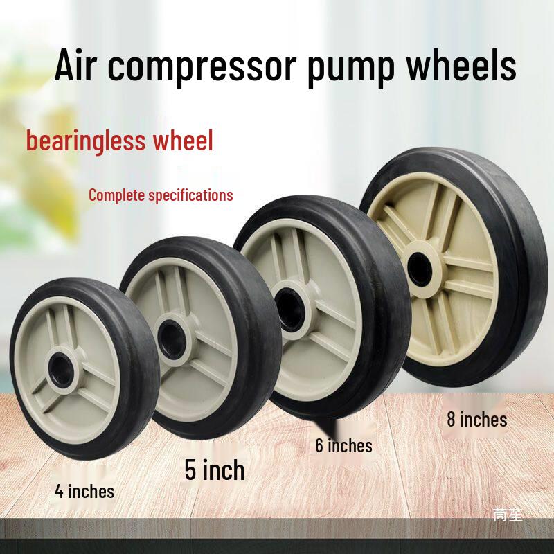 4568 Inch Air Compressor Foam Cleaning and Inflation Pump with Plastic Wheel