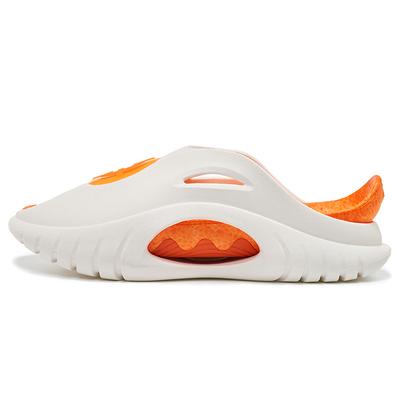 Rigoror Shark 1 Orange EVA Waterproof Non-Slip Soft Slide Sandals Unisex Sandals White Z123260506-2