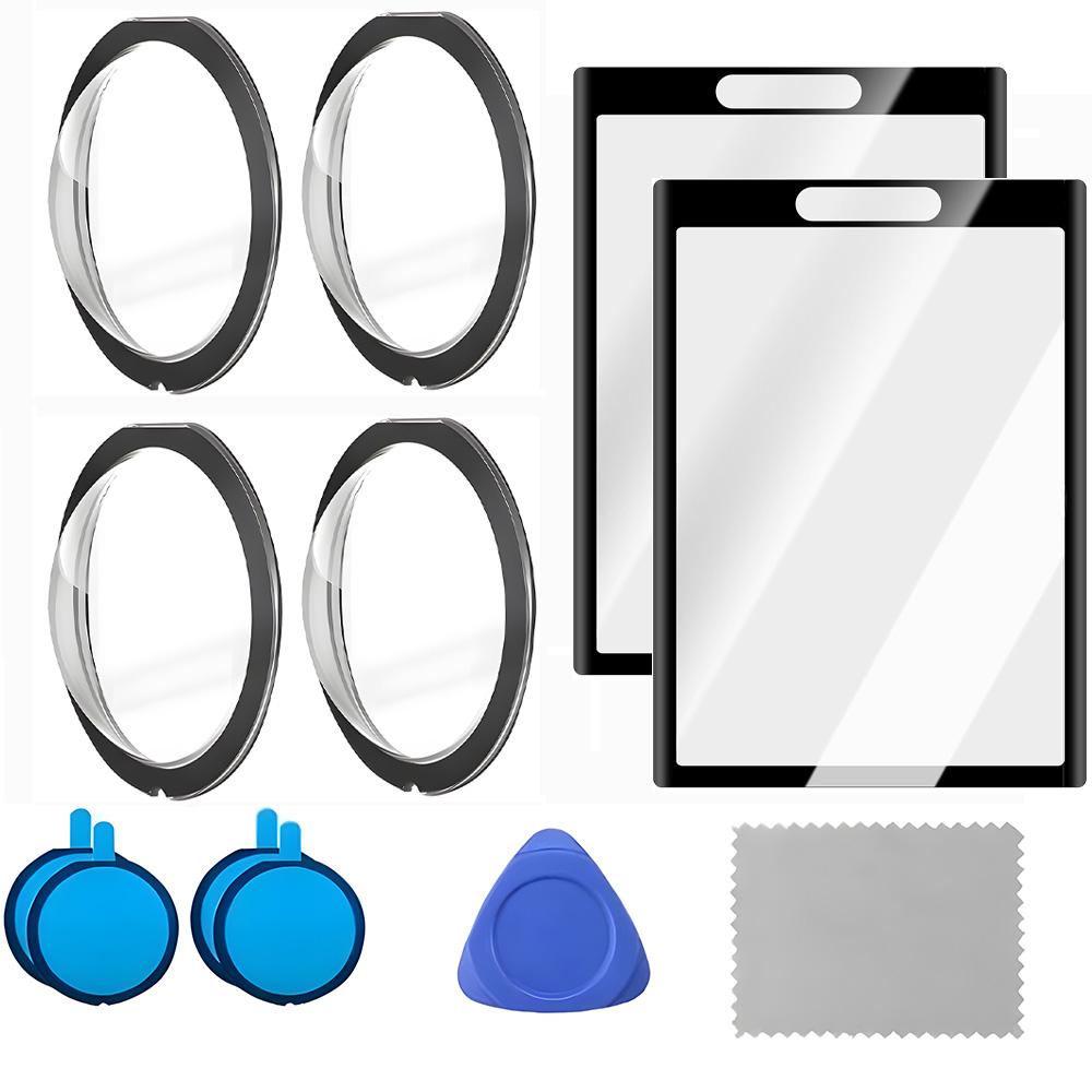 For Insta360 X3 Tempered Glass Screen Protectors HD Clear Lens Films for Insta 360 X3 Camera Full Coverage Protective Films