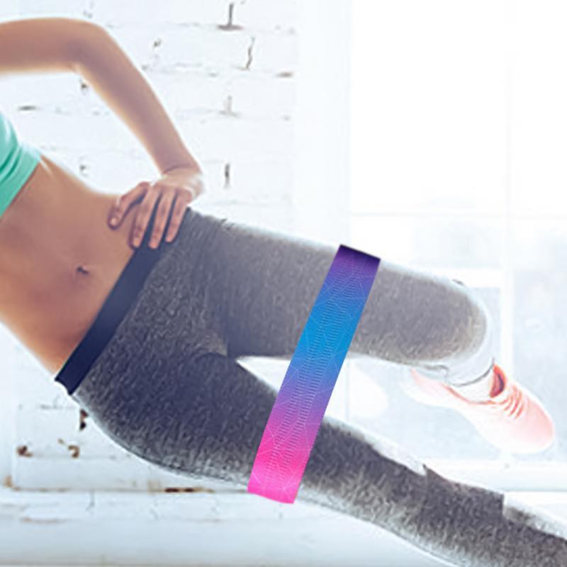 Universal Yoga Stretch Band Men's and Women's Hip Resistance Band Butt Butt Circle Fitness Squat Stretching Band for Indoor Gym