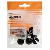 MAURER - Clear Rubber Metal Slider Ø20 (Blister 8 Units)