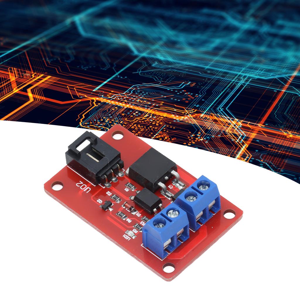 Comutator cu 1 canal MOSFET Placă de control comutator electronic IRF540 Modul de alimentare cu izolare